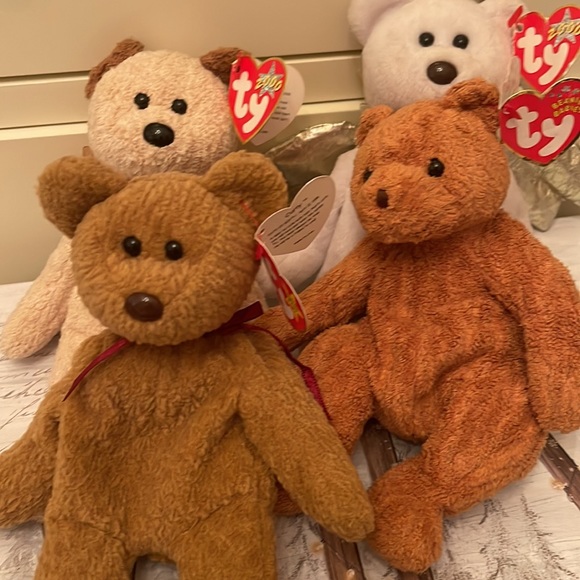 Ty Beanie Babies Bear Collection— 4 Bears NWT - Picture 6 of 7